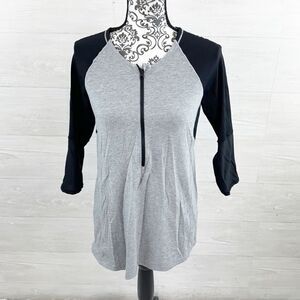 Lululemon Spincity Relaxed Fit 3/4 Sleeves Half Zip Top